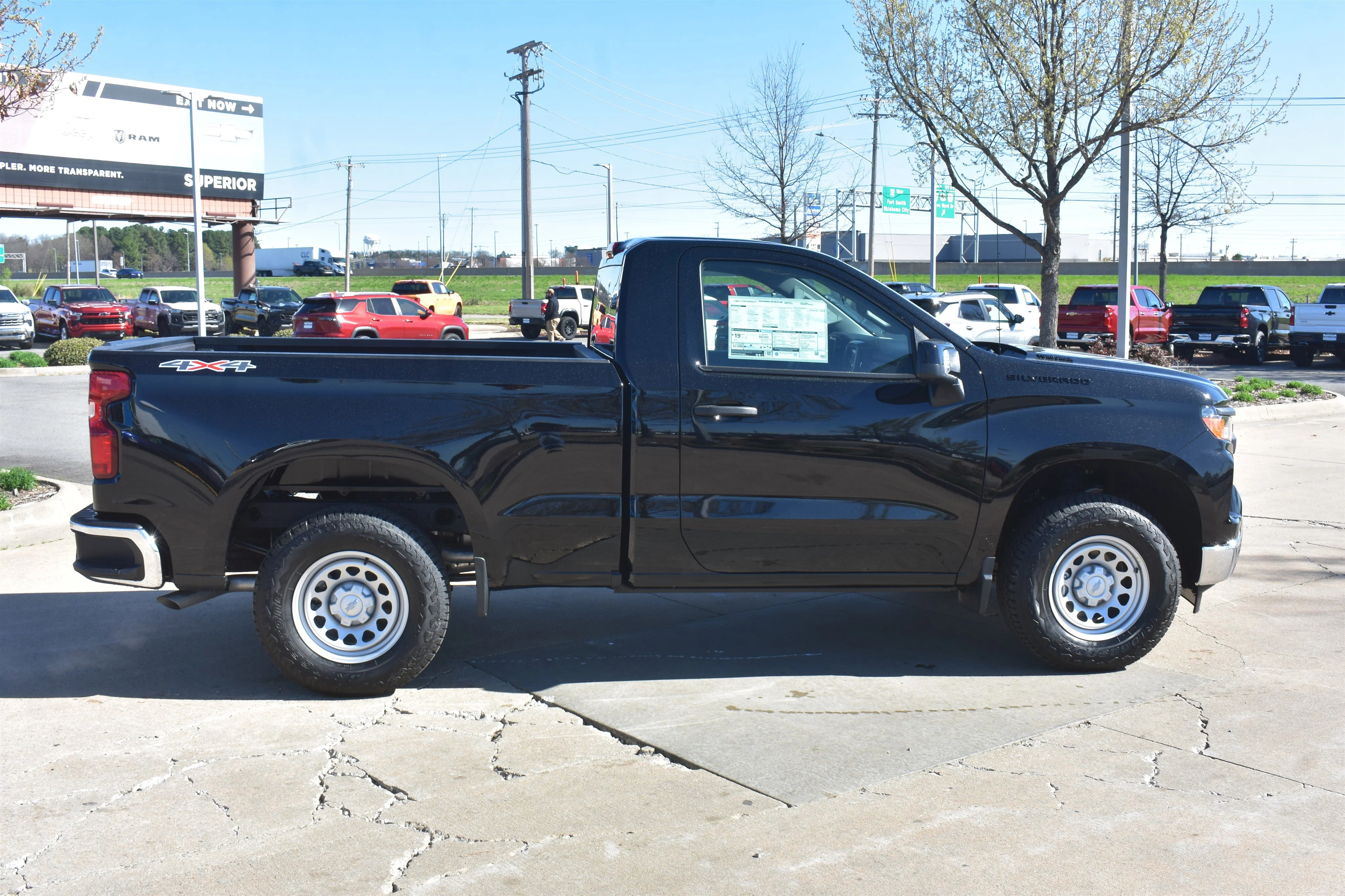 New 2026 Black Chevrolet Work Truck image 4