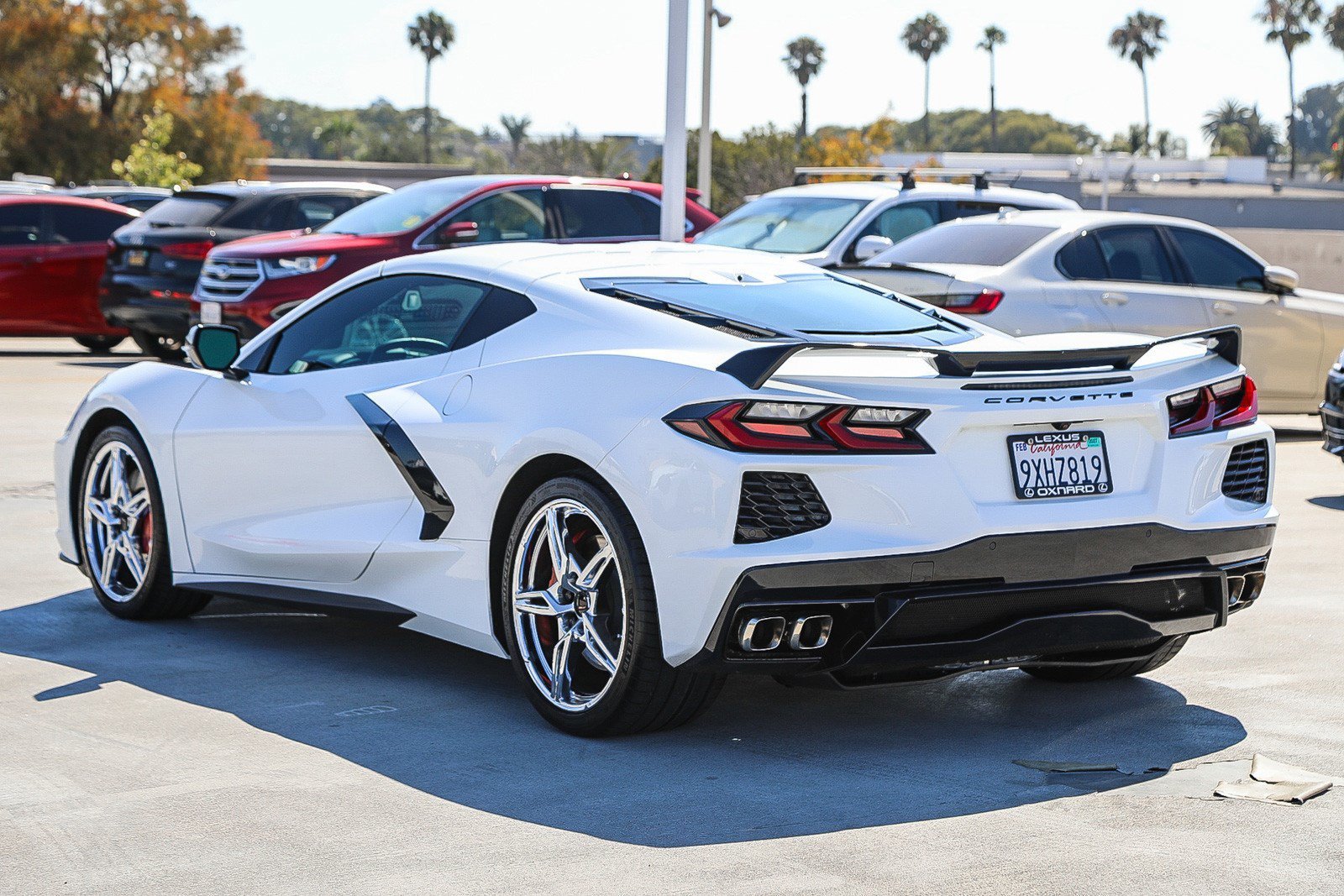 Used 2022 Arctic White Chevrolet Stingray image 4