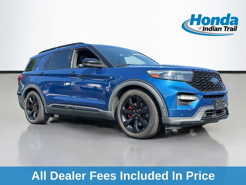 Used 2020 Blue Metallic Ford ST image 1