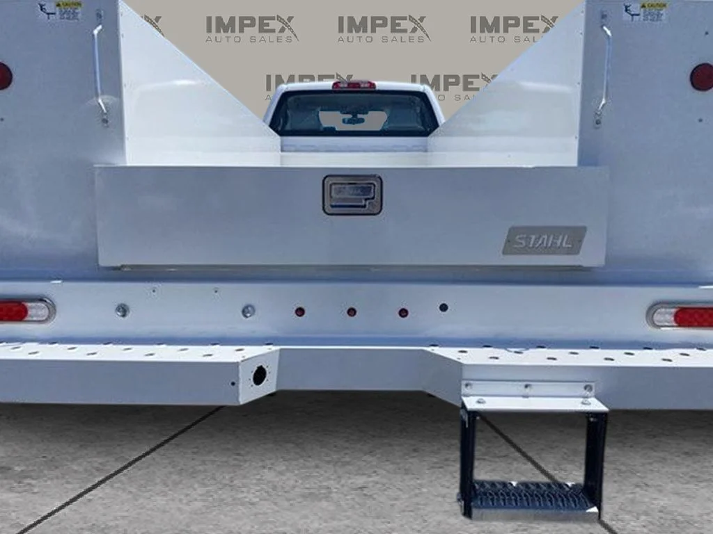 Used 2024 White Chevrolet Utility Body 12 Foot STHAL image 68
