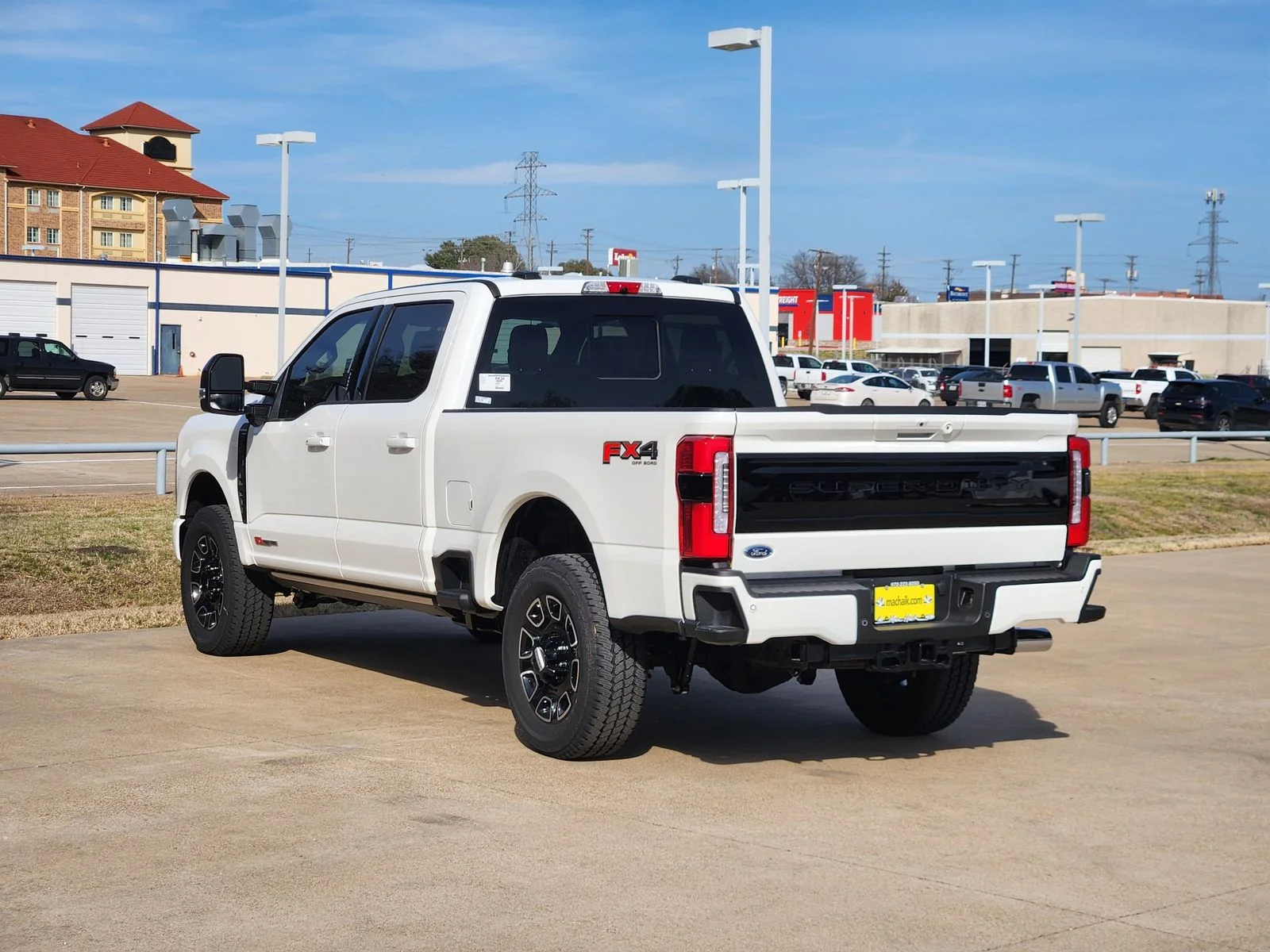 New 2026 Star White Metallic Tri-Coat Ford F-250® Platinum® image 3