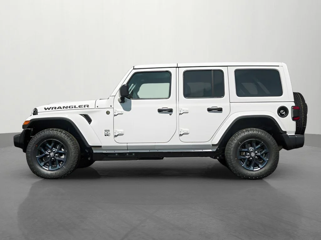New 2026 Bright White Clearcoat Jeep 85th Anniversary Edition image 3