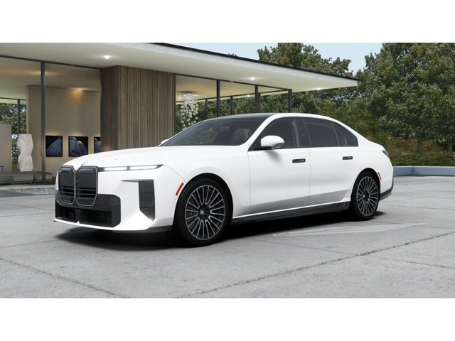 New 2027 Mineral White Metallic BMW 740i xDrive image 1