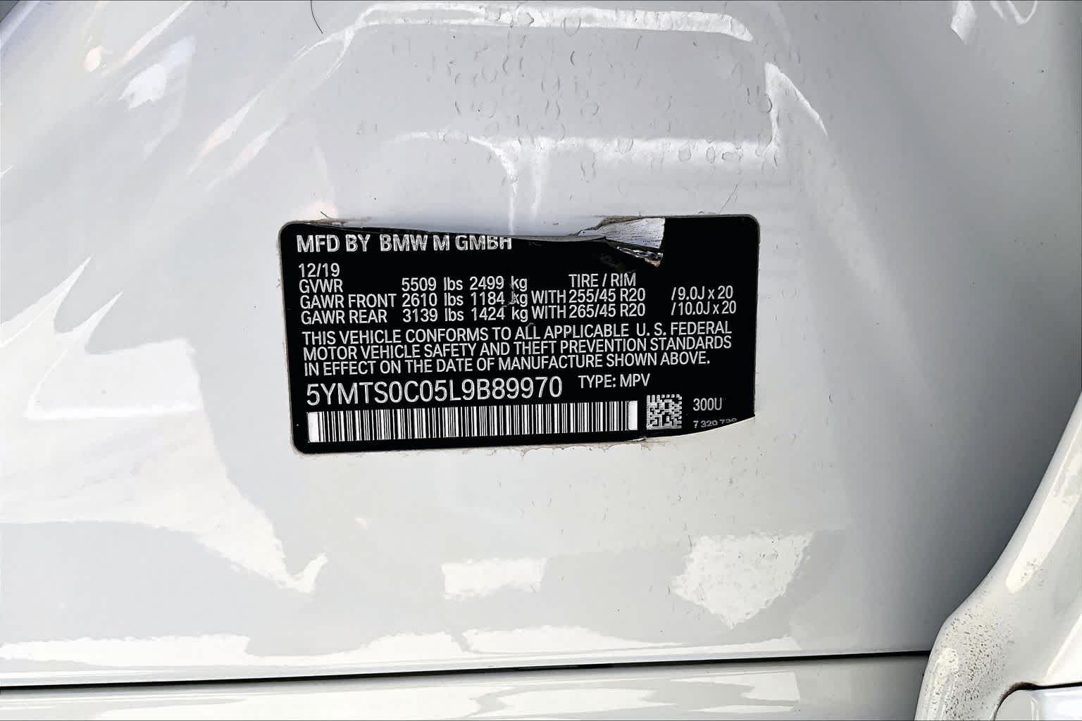 Used 2020 Alpine White BMW  image 33