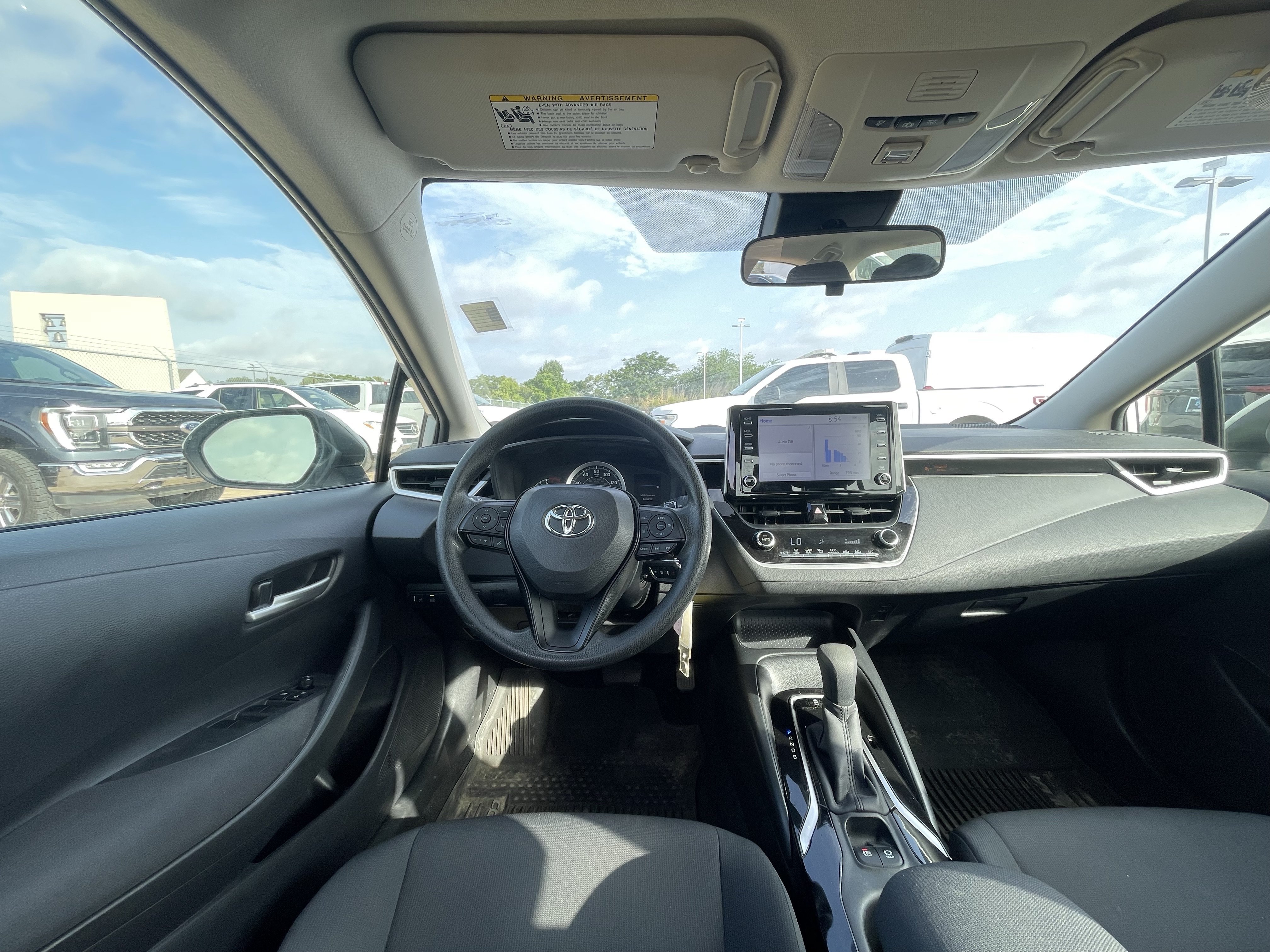 Used 2020 Blizzard Pearl Toyota LE image 3