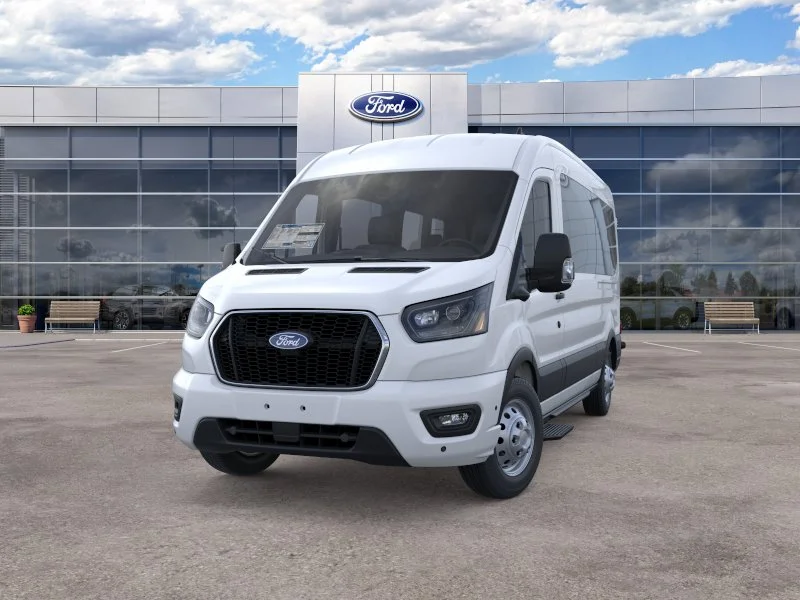 New 2026 Oxford White Ford Passenger Van XLT image 42