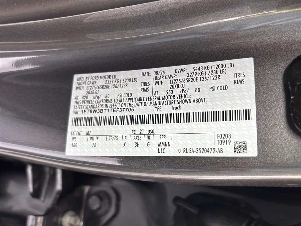 New 2026 Carbonized Gray Metallic Ford F-350® Platinum® image 30
