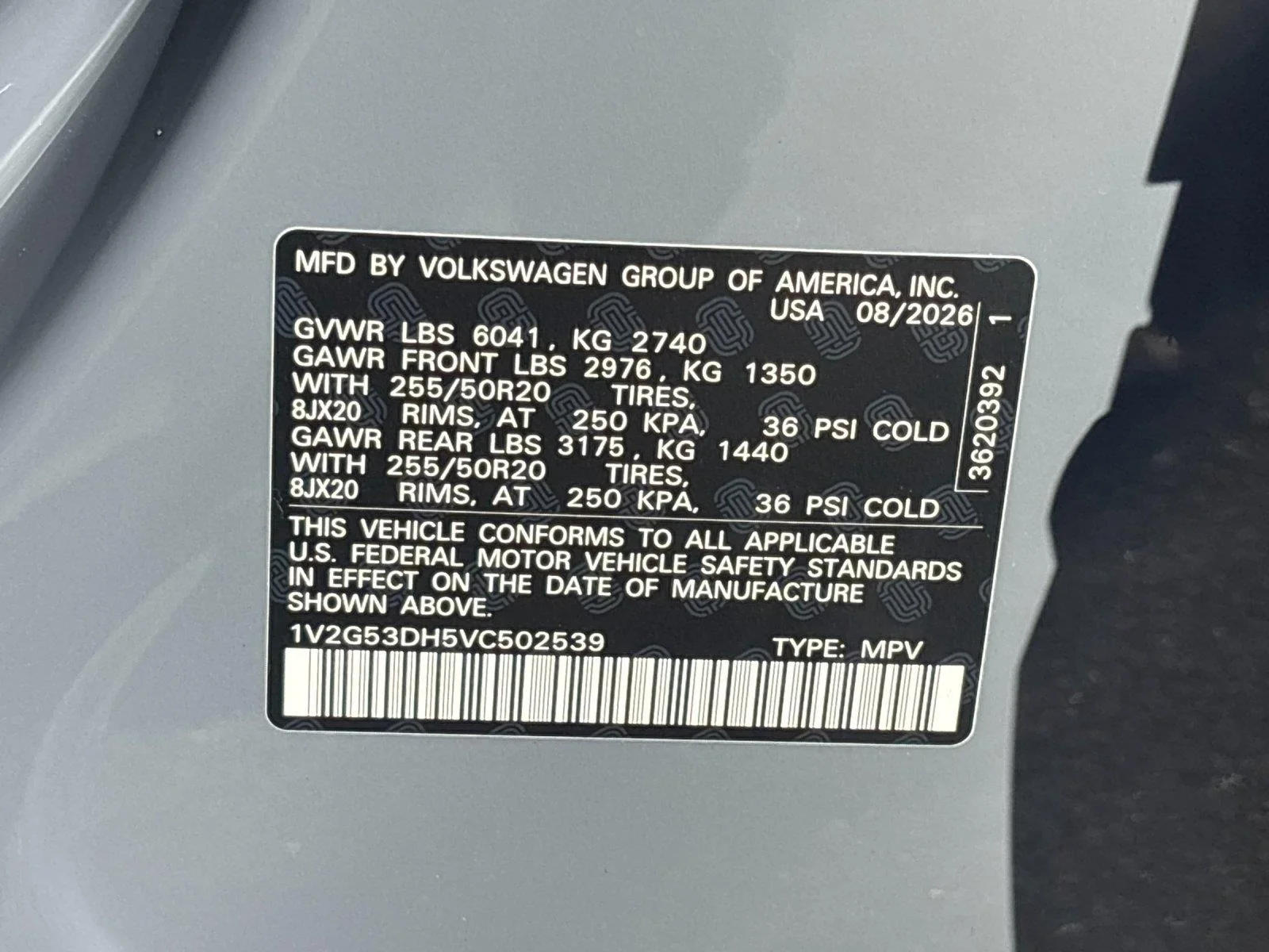 New 2027 Pure Gray Volkswagen SE w/Technology image 11