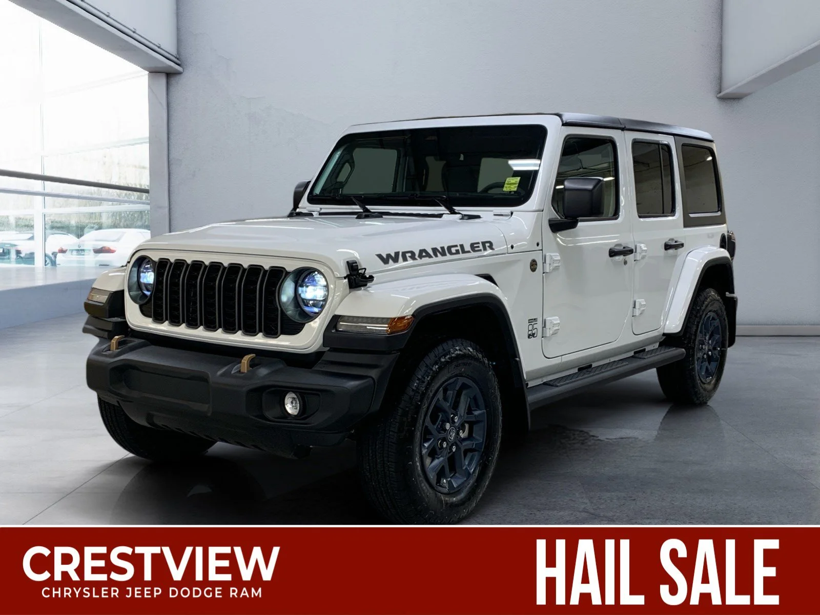 New 2026 Bright White Jeep 85th Anniversary image 1
