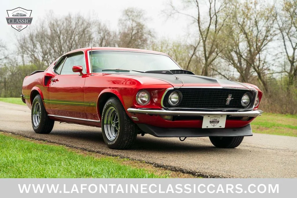 Used 1969 Red Ford Mach 1 image 45
