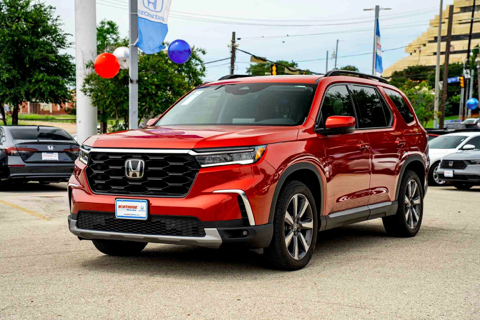 Used 2024 Radiant Red Metallic II Honda Touring image 8
