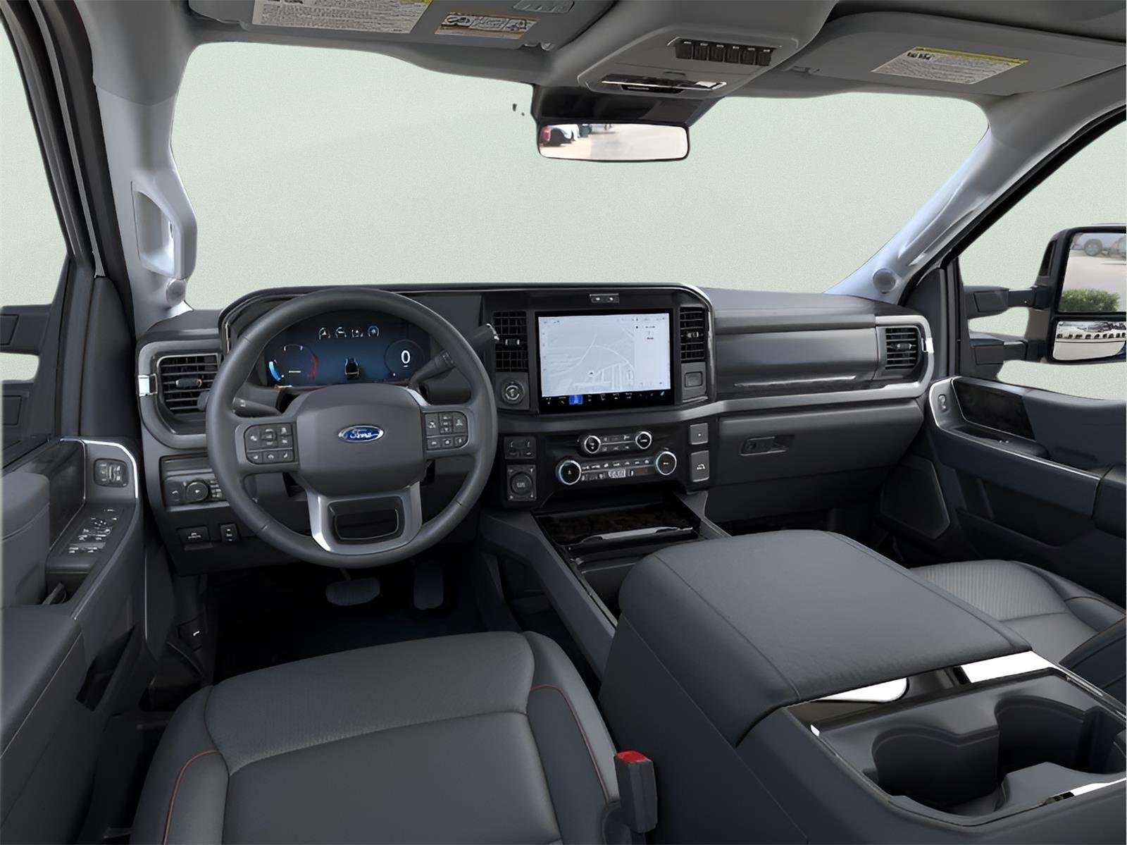 New 2026 Star White Metallic Tri-Coat Ford F-250® Lariat® image 9