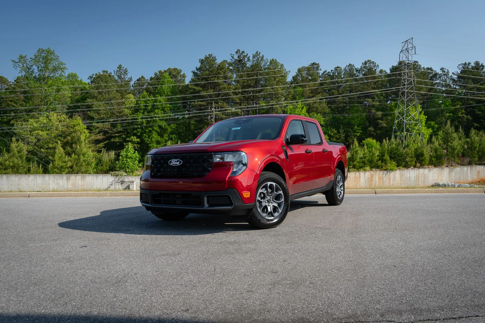 New 2026 Ruby Red Metallic Tinted Clearcoat Ford XLT image 1