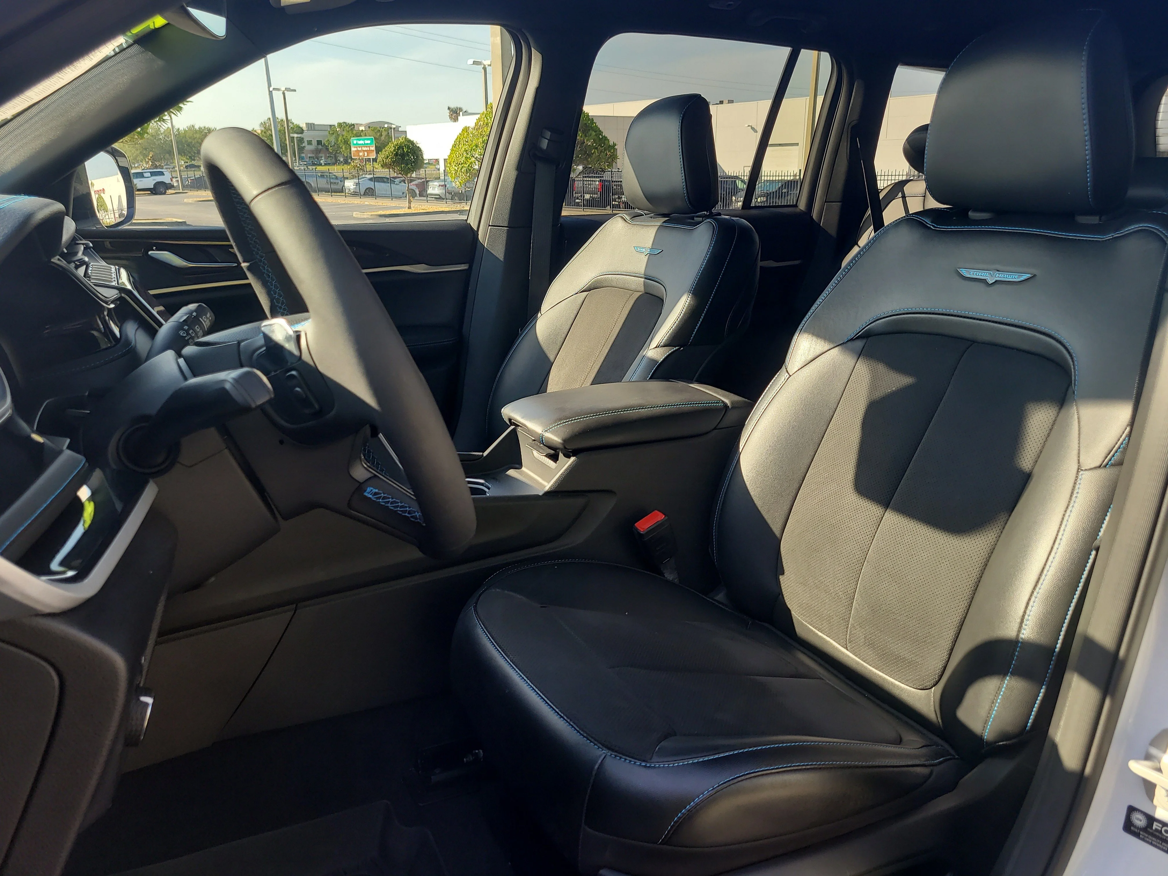 Used 2024 Bright White Clearcoat Jeep Trailhawk image 20