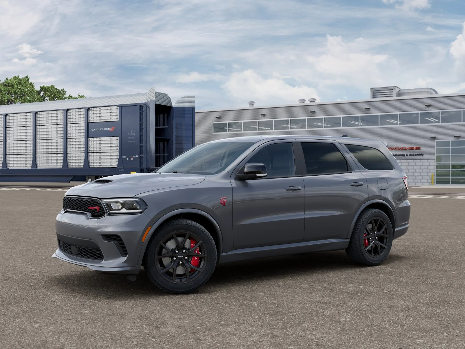 New 2026 Destroyer Gray Clear-Coat Exterior Paint Dodge  image 1