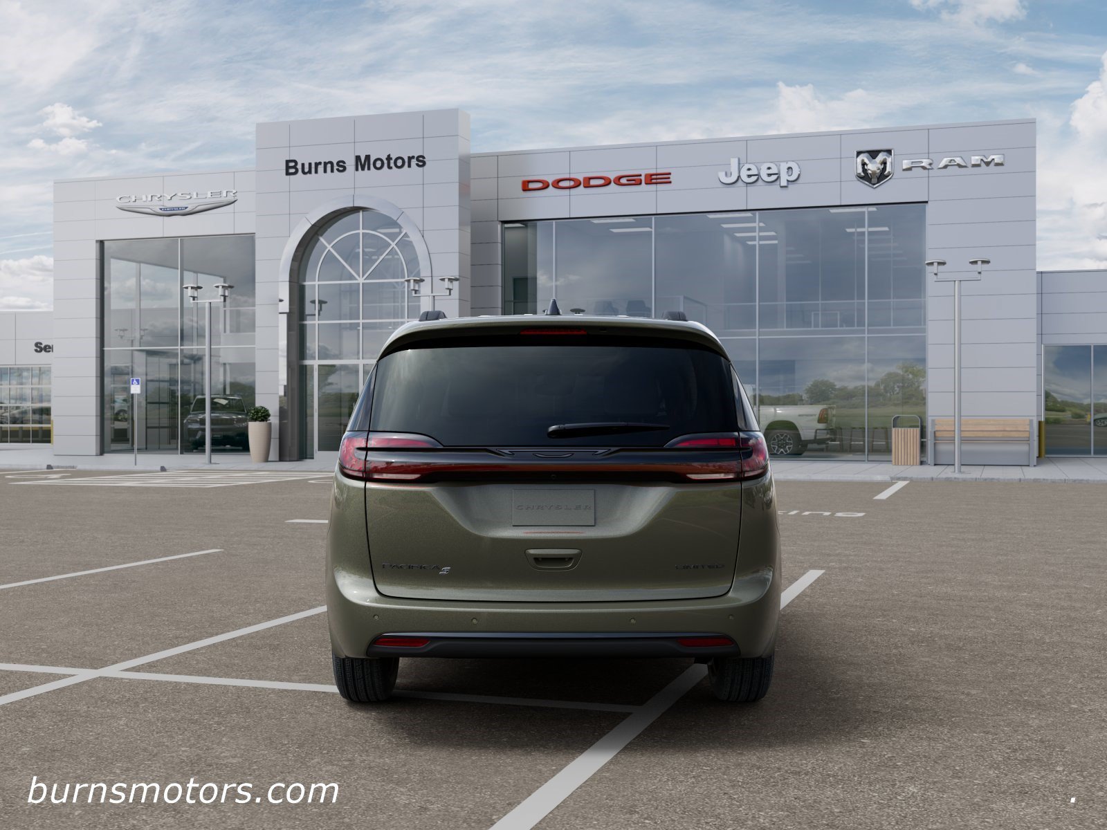 New 2027 Olive Green Pearl-Coat Exterior Paint Chrysler Limited S image 7
