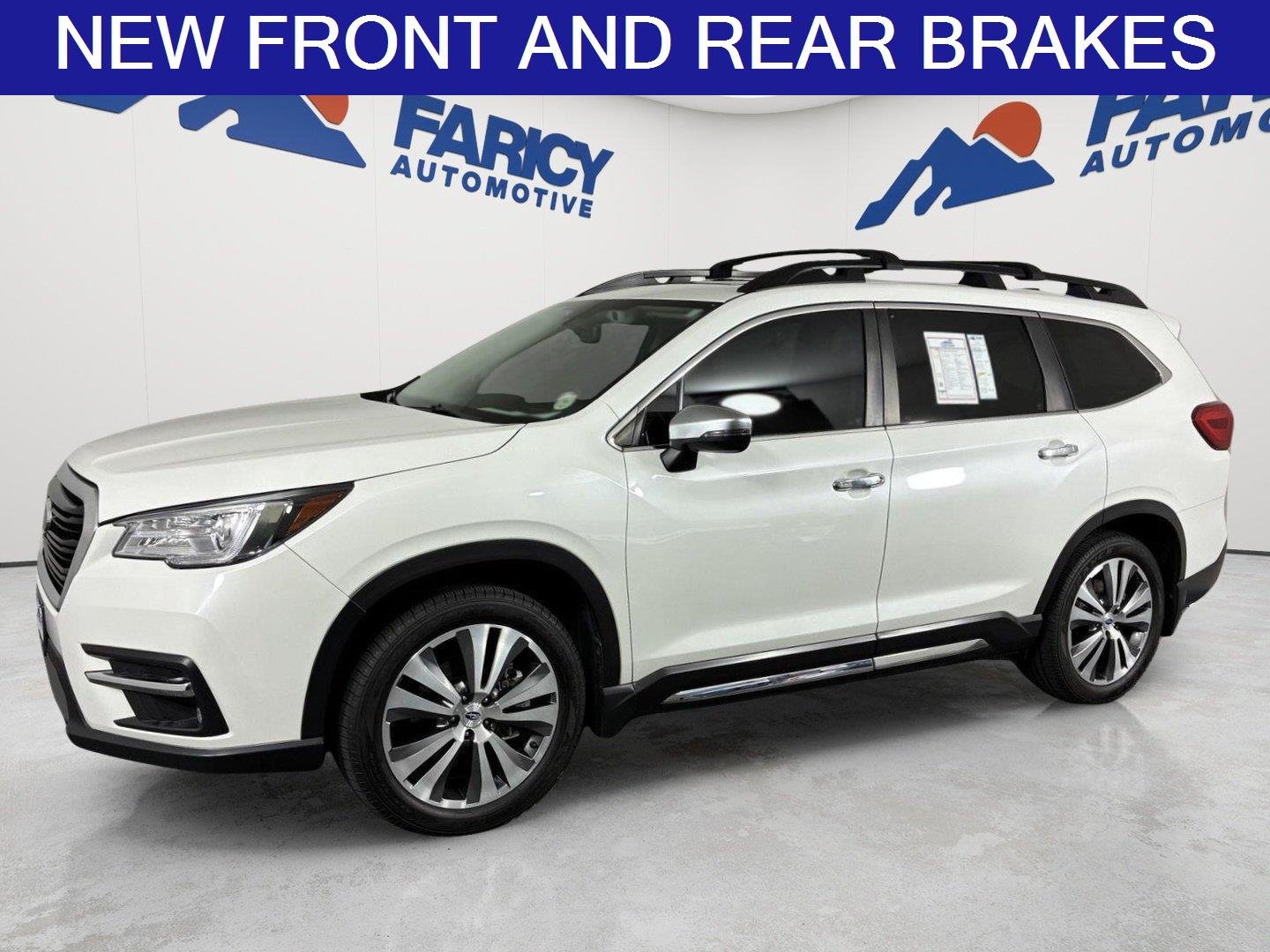 Used 2022 Crystal White Pearl Subaru Touring image 1