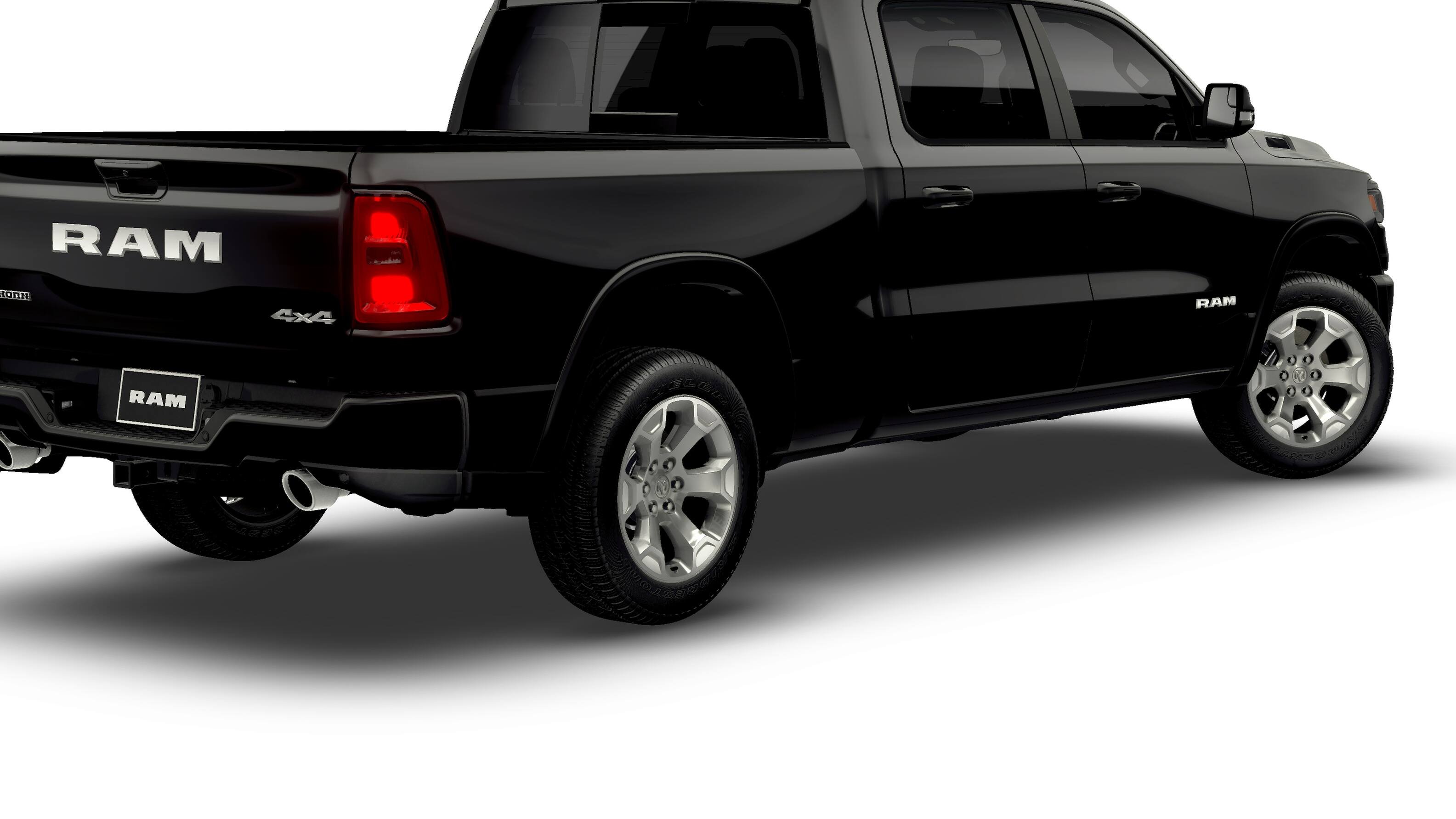 New 2026 Diamond Black Crystal Pearl-Coat Exterior Paint RAM BIG HORN image 14