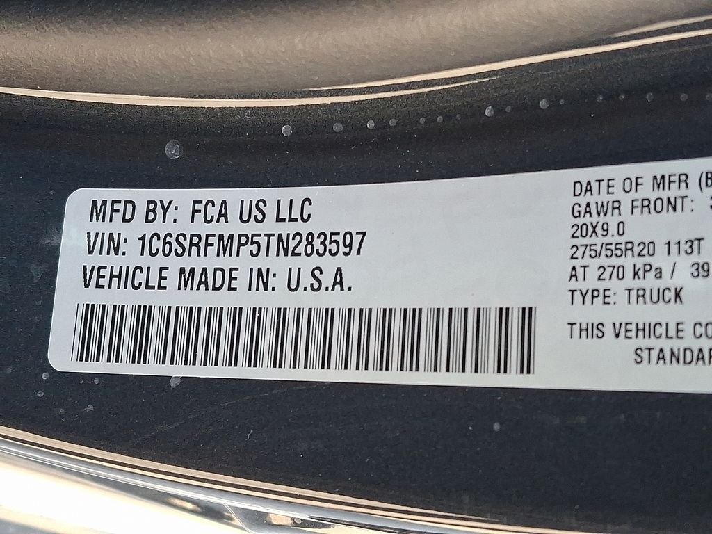 New 2026 Forged Blue Metallic Exterior Paint RAM Big Horn/Lone Star image 19