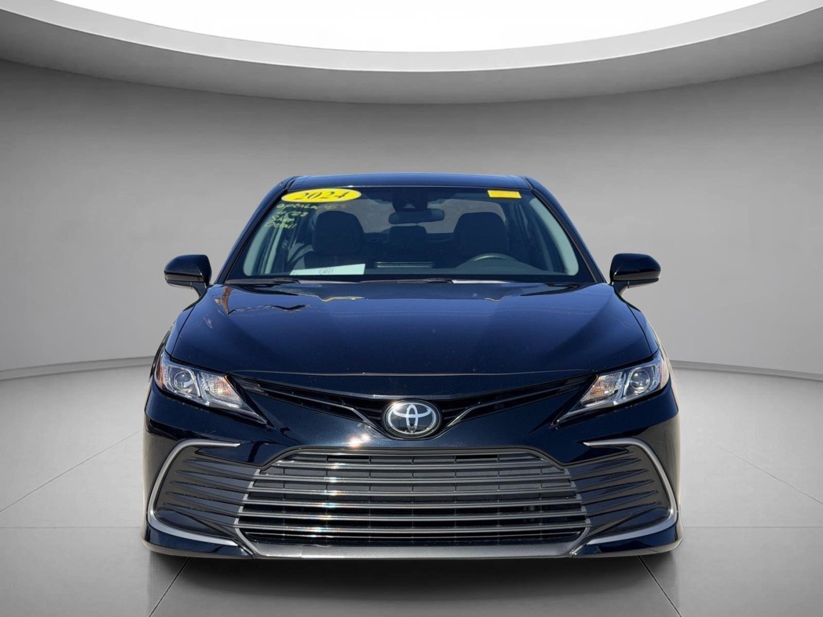 Used 2024 Midnight Black Metallic Toyota LE image 7