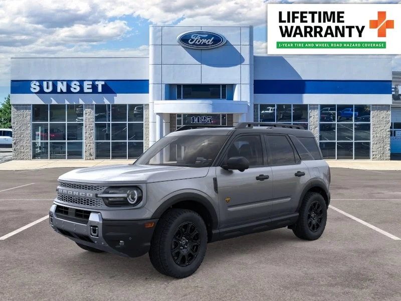 New 2026 Carbonized Gray Metallic Ford Badlands image 1