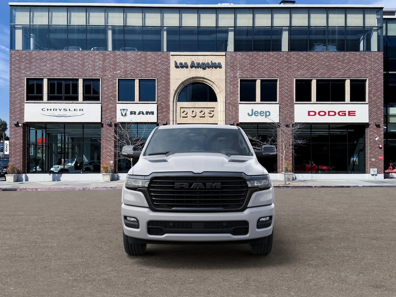 New 2026 Ivory White Tri-Coat Pearl-Coat Exterior Paint RAM Laramie image 32