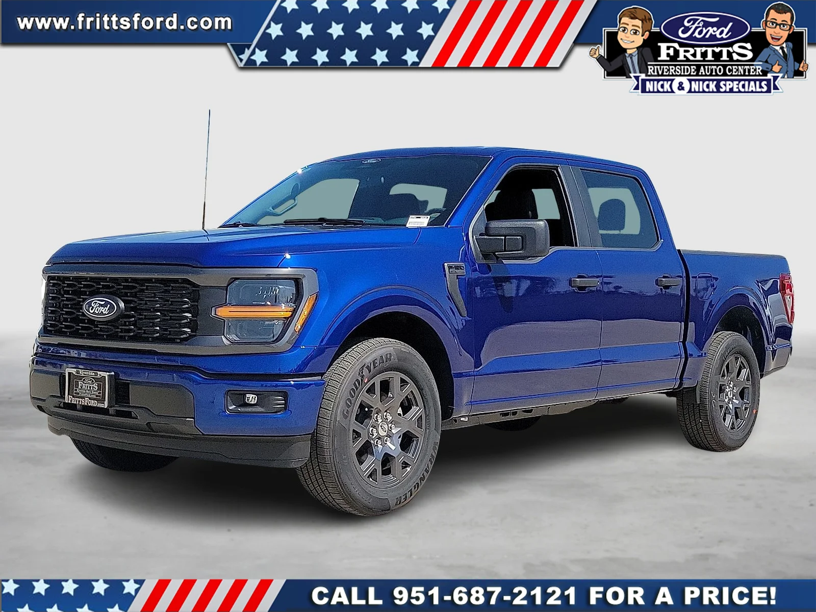 New 2026 Argon Blue Metallic Ford STX® image 1
