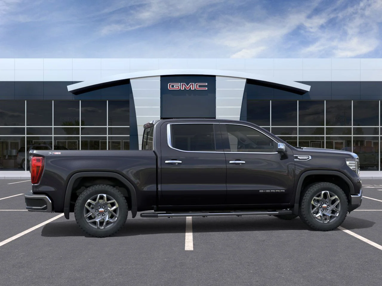 New 2026 Titanium Rush Metallic GMC SLT image 25