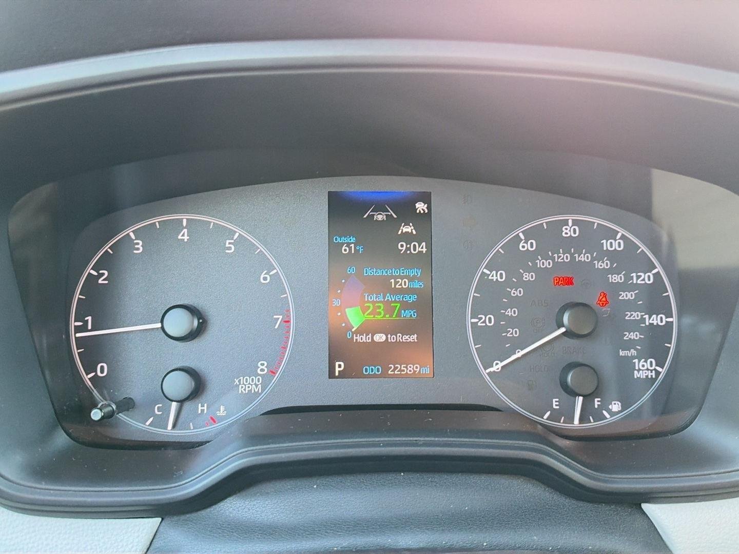 Used 2023 Wind Chill Pearl Toyota LE image 2