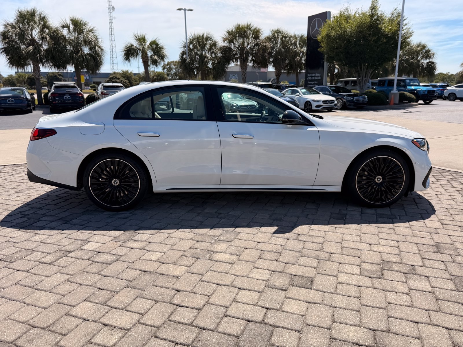 Certified Used 2024 MANUFAKTUR Moonlight White Metallic Mercedes-Benz E 450 image 8