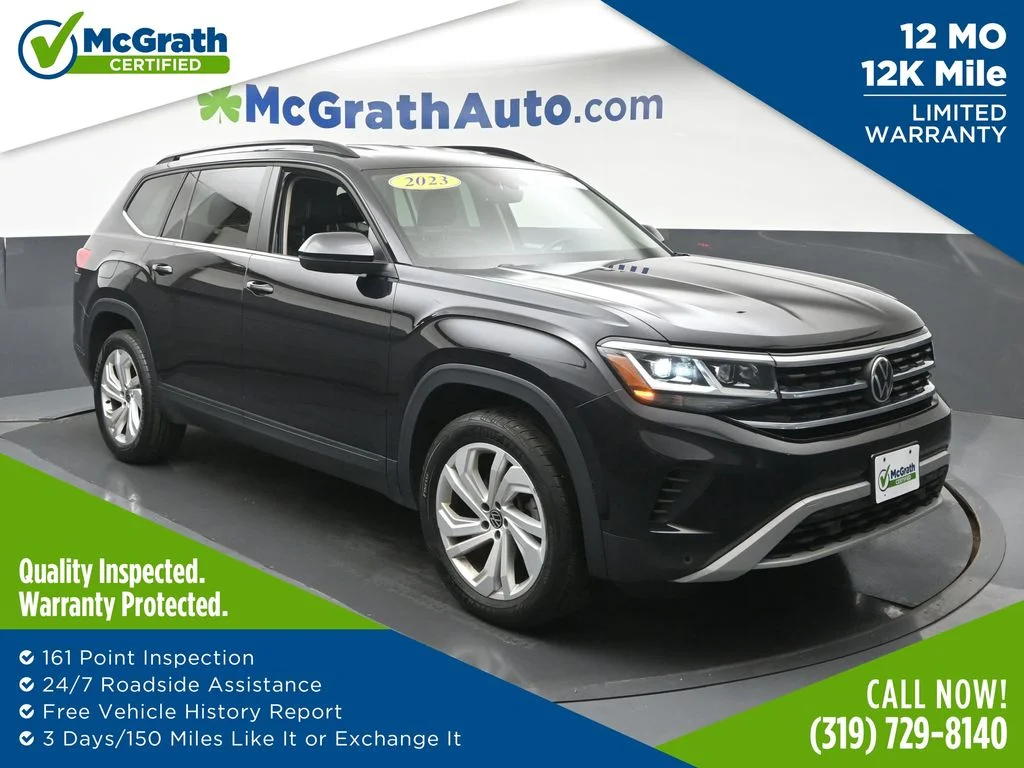 Used 2023 Black Volkswagen 2.0T SE w/Technology image 1