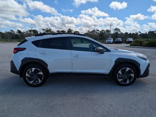 Used 2024 Crystal White Pearl Subaru Limited image 3