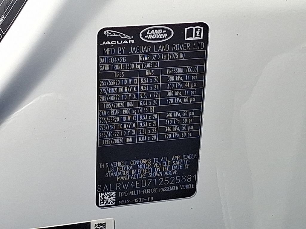 New 2026 Fuji White LAND ROVER Gemini Edition image 17