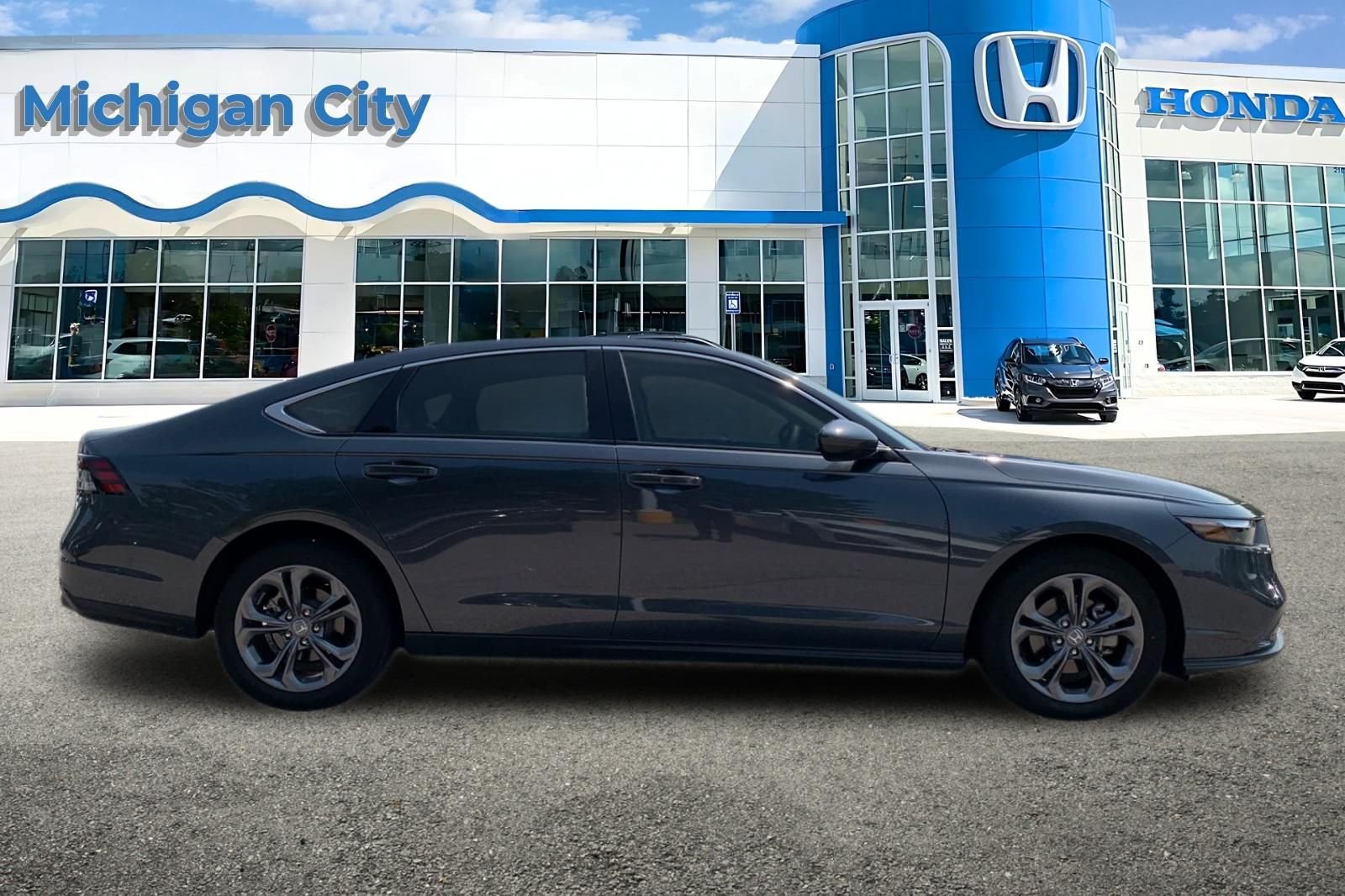 Certified Used 2024 Gray Honda EX image 6