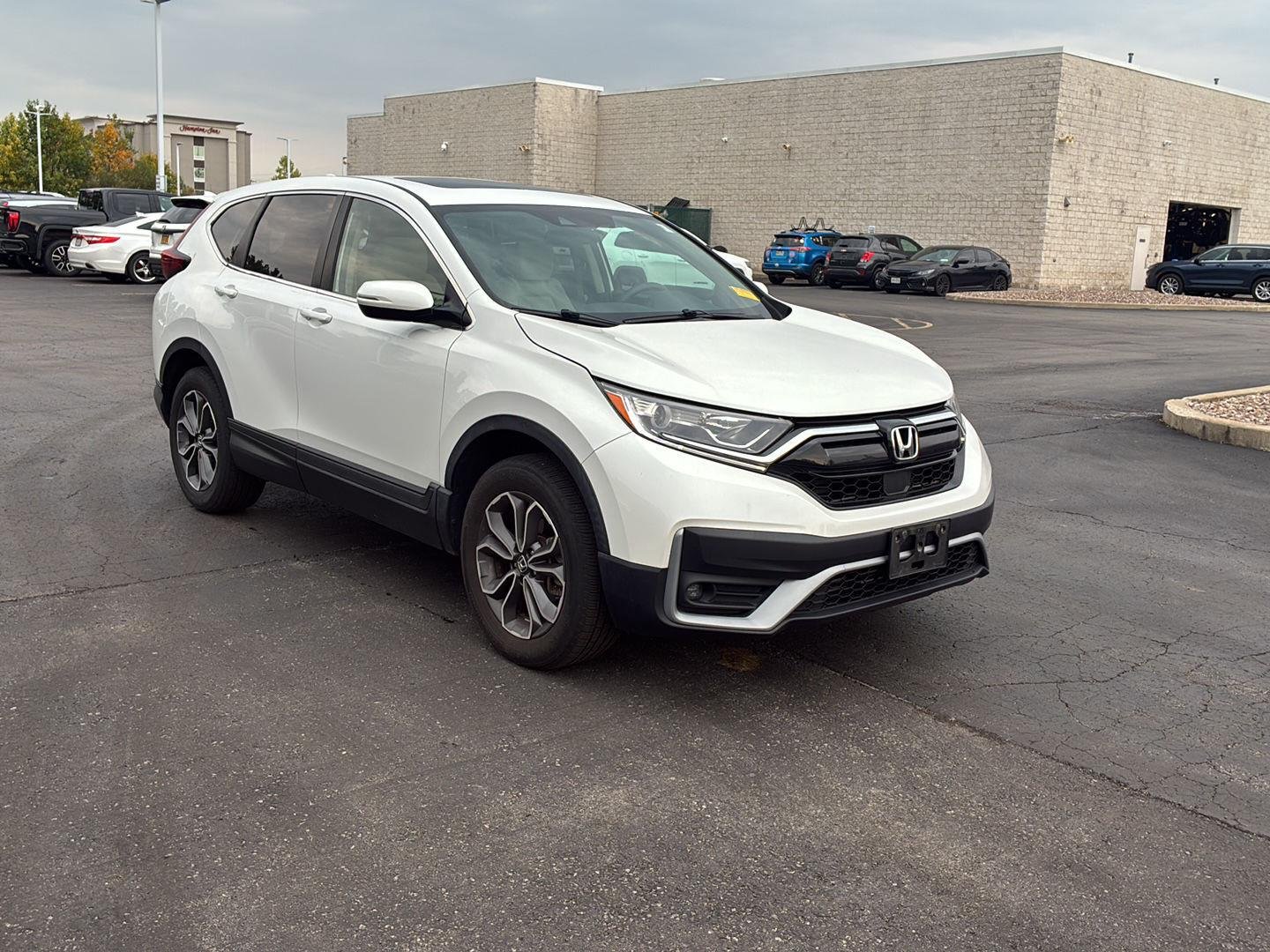 Used 2020 Platinum White Pearl Honda EX image 18