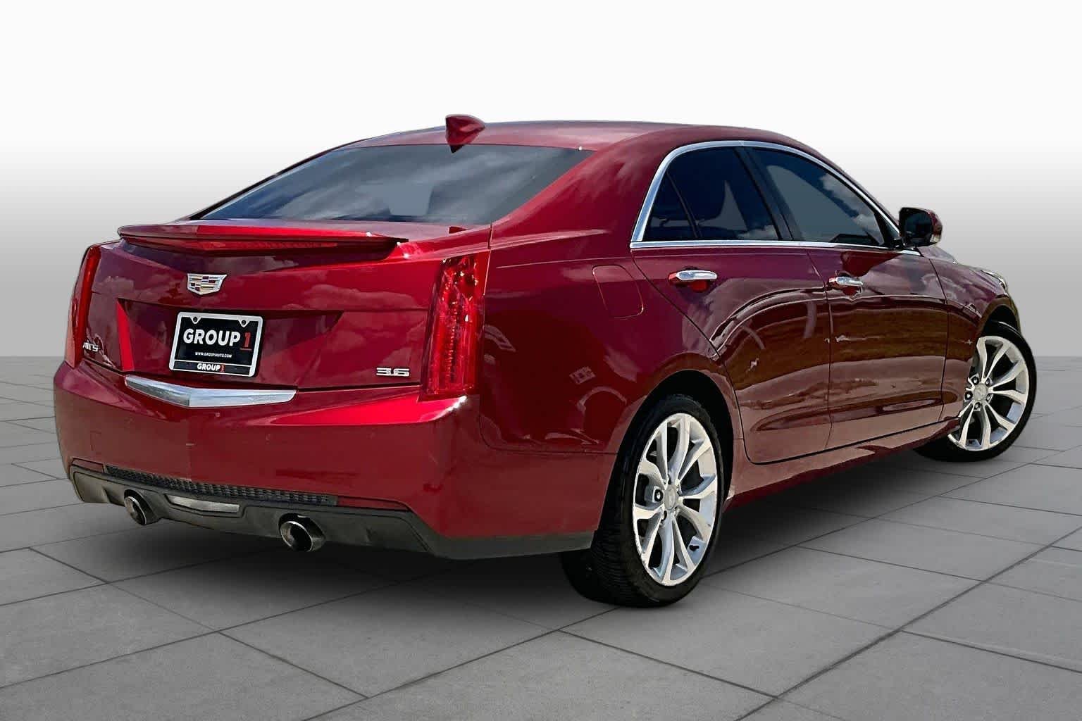 Used 2015 Red Obsession Tintcoat Cadillac Performance RWD image 12