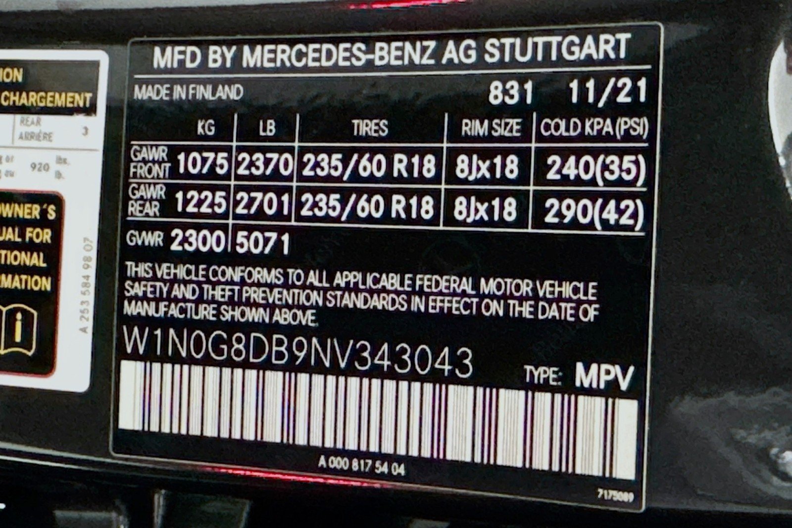 Certified Used 2022 Graphite Grey Metallic Mercedes-Benz 300 image 24
