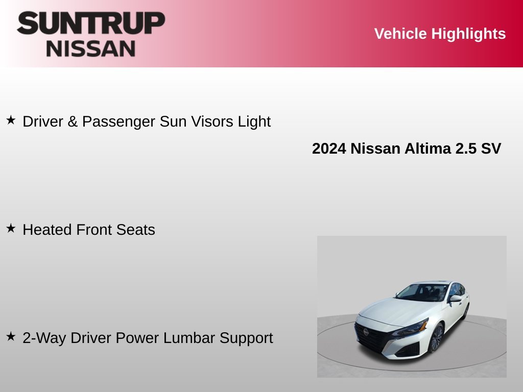 Used 2024 White Nissan 2.5 SV image 28