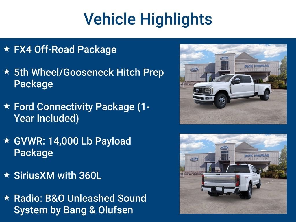 New 2026 White Ford Platinum image 3