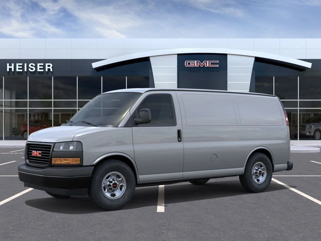 New 2026 Silver GMC Work Van image 2