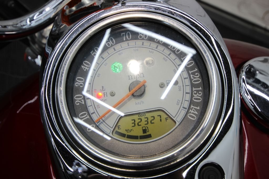 Used 2007 Red Kawasaki VN1600A7FA image 14