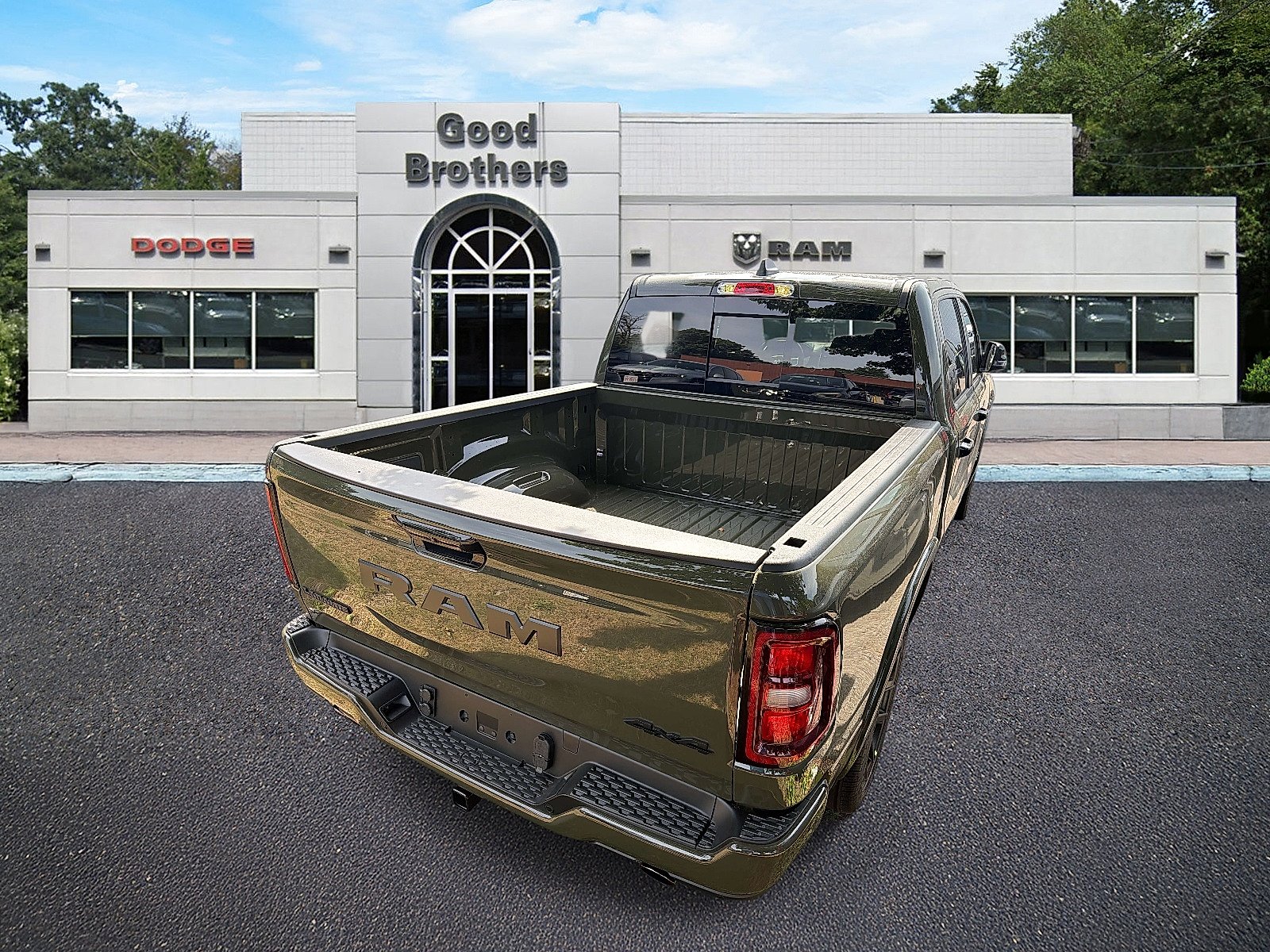 New 2027 Tank Exterior Paint RAM Laramie Crew Cab 4x4 5