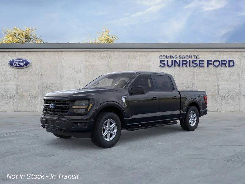 New 2026 Agate Black Metallic Ford XLT image 1