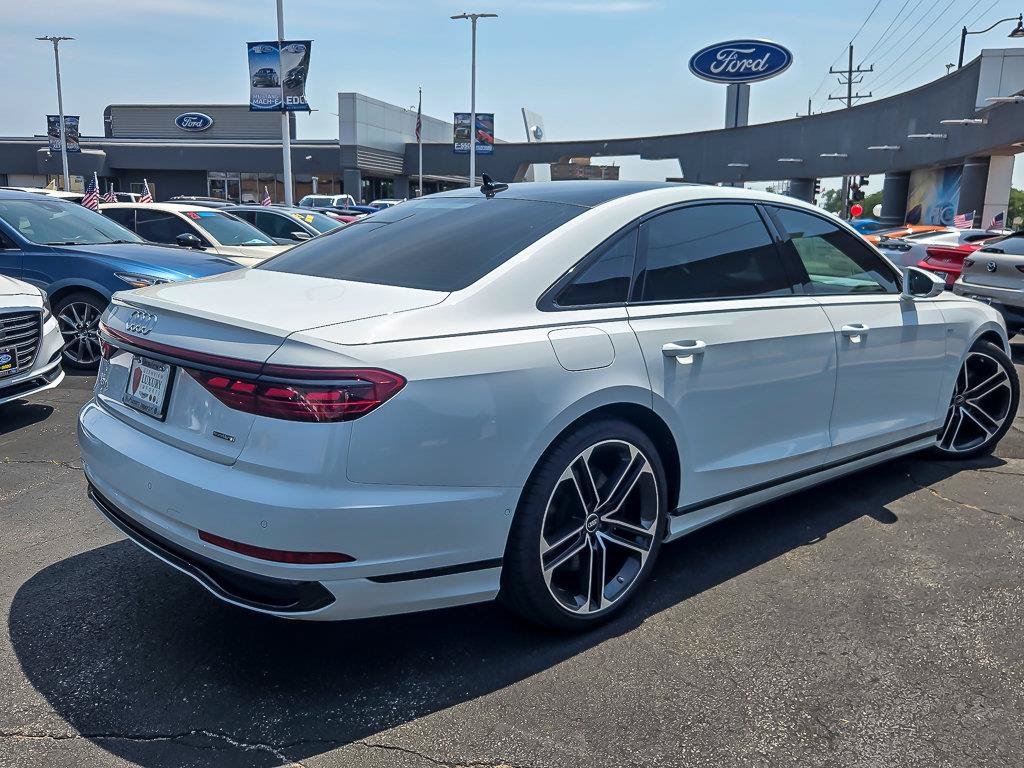 Used 2025 Glacier White Metallic Audi L 55 image 10