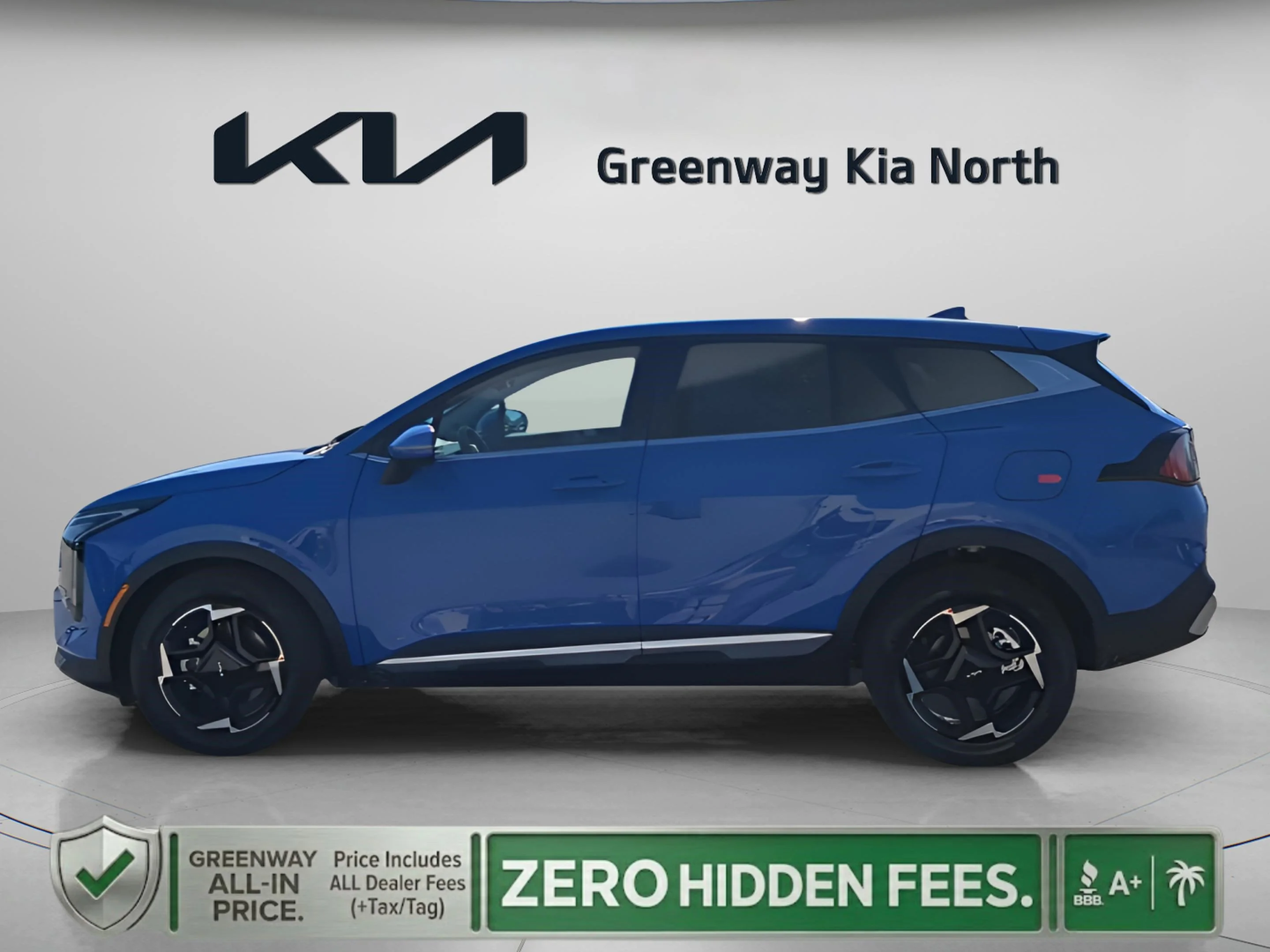 New 2026 Nebular Blue Kia EX image 5