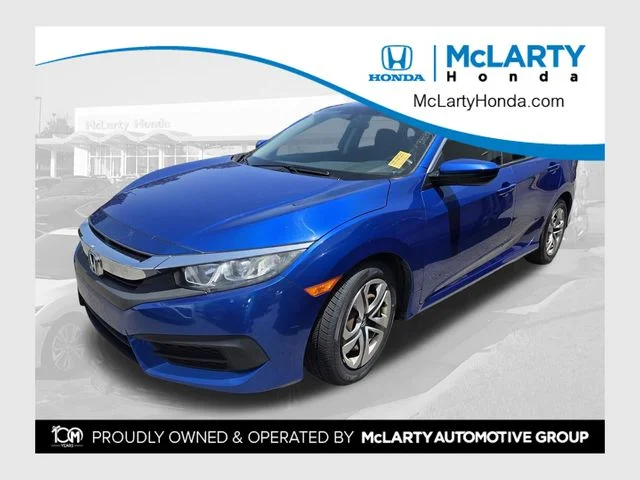 Used 2017 Blue Honda LX image 1