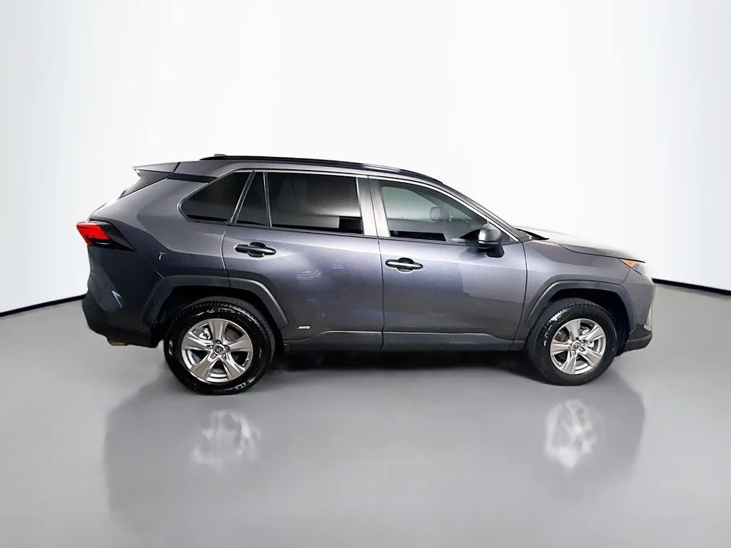 Certified Used 2022 Magnetic Gray Metallic Toyota Hybrid LE image 8