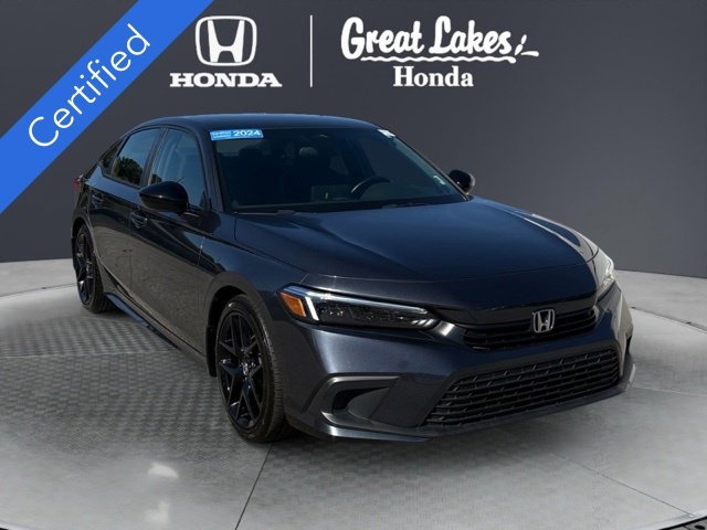 Certified Used 2024 Meteorite Gray Metallic Honda Sport image 1