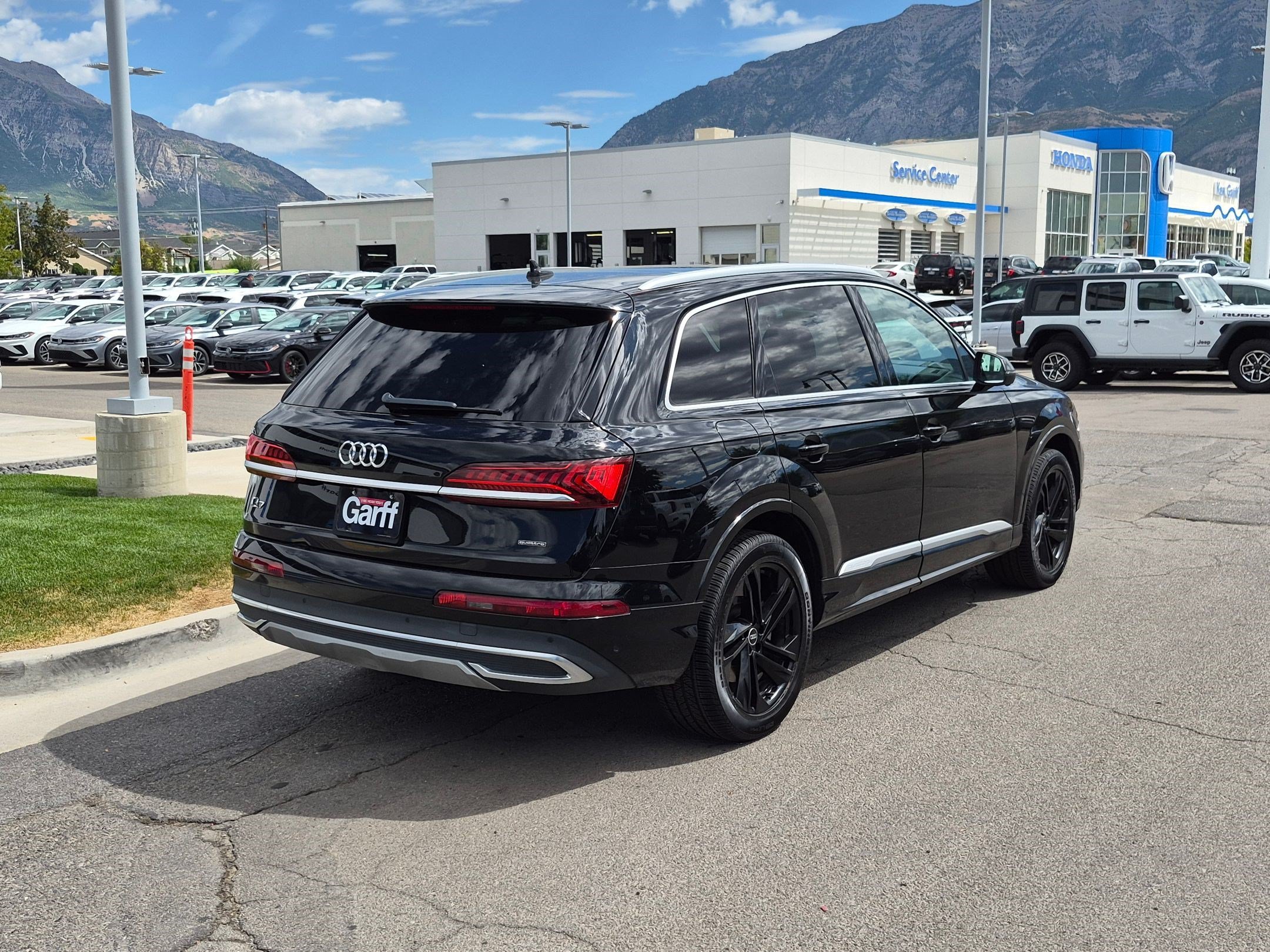 Used 2021 Night Black Audi Premium Plus image 3