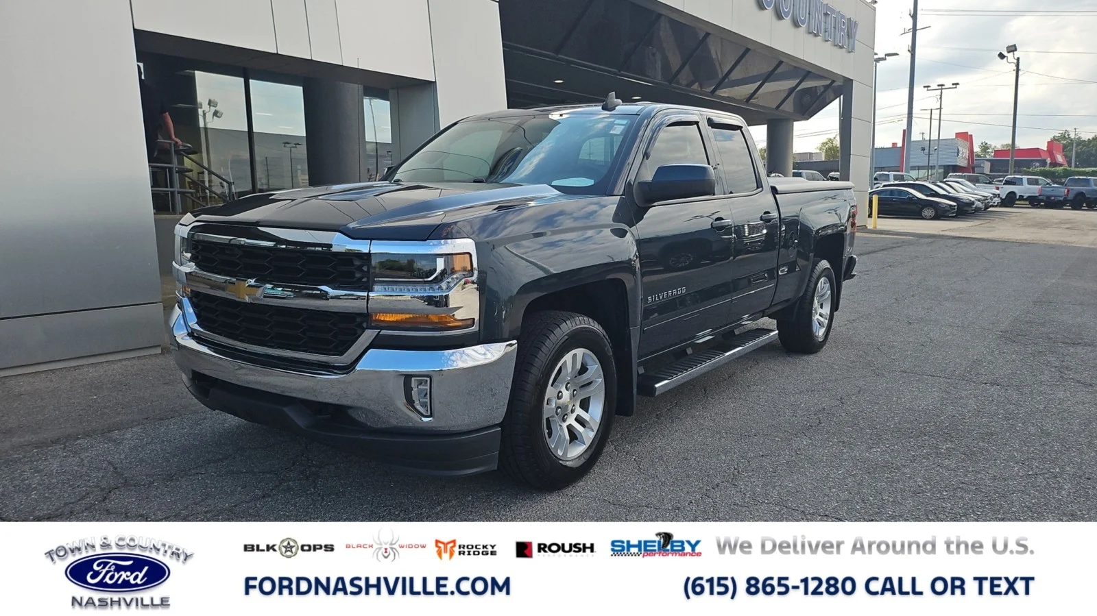 Used 2017 Graphite Metallic Chevrolet LT 4WD image 1
